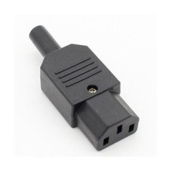 CONECTOR HEMBRA IEC-C13 AEREO