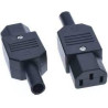 CONECTOR HEMBRA IEC-C13 AEREO