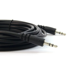 CABLE AUDIO MINIJACK 3 5mm ST MACHO-MACHO  15M 