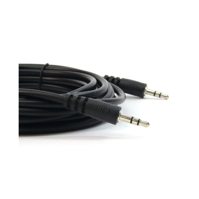 CABLE AUDIO MINIJACK 3 5mm ST MACHO-MACHO 15M CABLE AUDIO MINIJACK 3 5mm ST MACHO-MACHO 15M