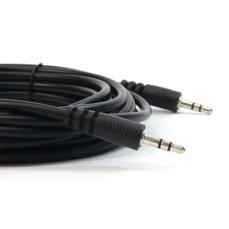 CABLE AUDIO MINIJACK 3 5mm ST MACHO-MACHO  15M 
