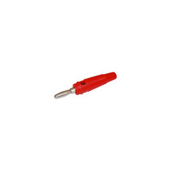 BANANA 4MM FUNDA DE GOMA ROJA
