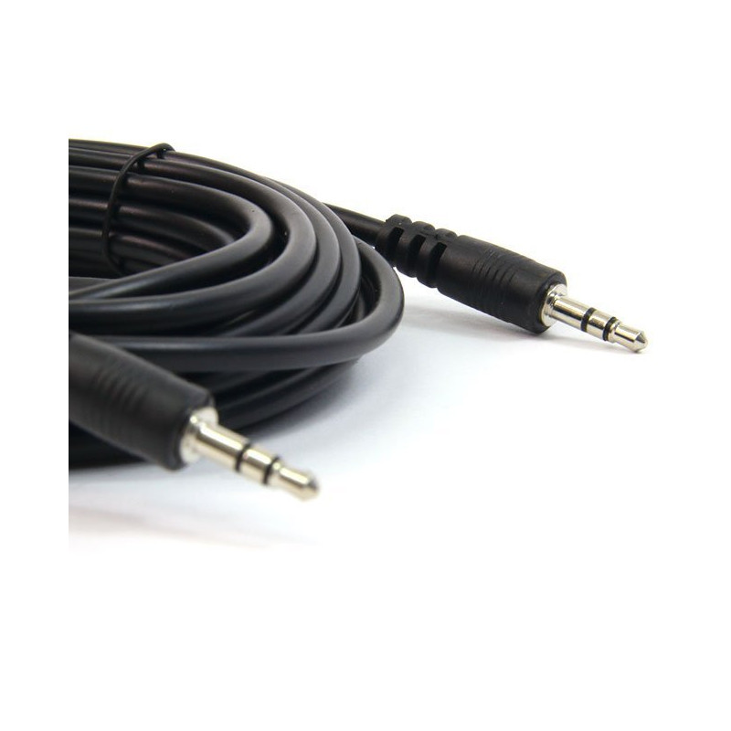 CABLE AUDIO MINIJACK 3 5mm ST MACHO-MACHO 20M CABLE AUDIO MINIJACK 3 5mm ST MACHO-MACHO 20M