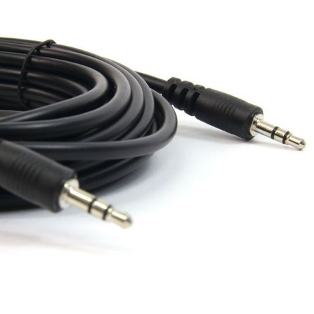 CABLE AUDIO MINIJACK 3 5mm ST MACHO-MACHO  20M 