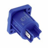 CONECTOR NEUTRIK POWERCON CHASIS AZUL 16A CERTIFIC