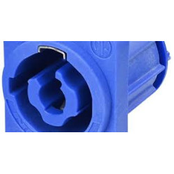CONECTOR NEUTRIK POWERCON CHASIS AZUL 16A CERTIFIC