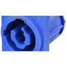 CONECTOR NEUTRIK POWERCON CHASIS AZUL 16A CERTIFIC