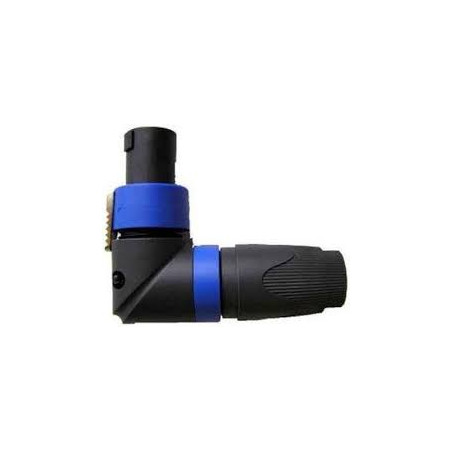 CONECTOR SPEAKON ACODADO NEUTRIK NL 4 FRX