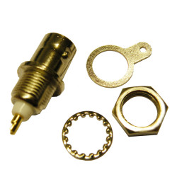 BASE BNC SOLDABLE HEMBRA CHASIS ROSCA EMPOTRAR