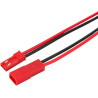 JUEGO CONECTOR BEC MACHO-HEMBRA CON CABLE