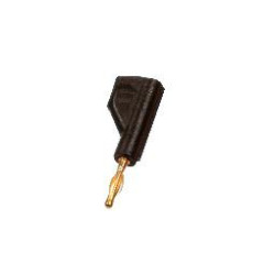 BANANA NEGRA 2MM ORO C/TOMA
