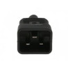 CONECTOR C20 MACHO RECTO AEREO 3 PINES 16A
