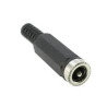 BASE HEMBRA AEREA ALIMENTACION CONECTOR 2 1x5 5mm
