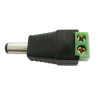 CONECTOR JACK ALIMENTACION CON TORNILLOS 2 5x5 5mm