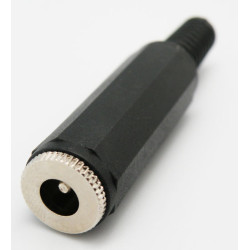 BASE HEMBRA ALIMENTACION PARA CONECTOR 2 5x5 5mm