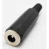 BASE HEMBRA ALIMENTACION PARA CONECTOR 2 5x5 5mm
