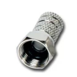 CONECTOR F CON JUNTA DE GOMA
