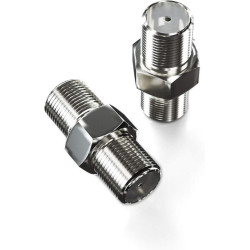 CONECTOR F DOBLE HEMBRA PARA EMPALMES