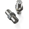 CONECTOR F DOBLE HEMBRA PARA EMPALMES