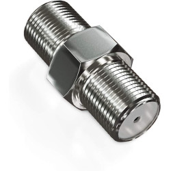 CONECTOR F DOBLE HEMBRA PARA EMPALMES