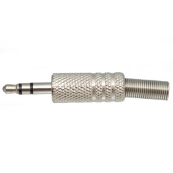 CONECTOR JACK 3 5 ST MACHO CROMADO