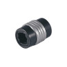 CONECTOR FIBRA OPTICA TOSLINK DOBLE HEMBRA