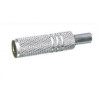 CONECTOR JACK 3 5 HEMBRA ST  METAL NEGRO