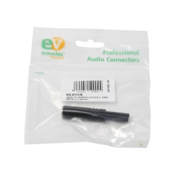 CONECTOR JACK 3 5 HEMBRA ST  METAL NEGRO