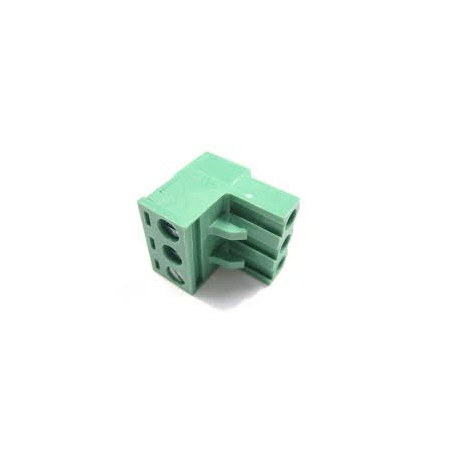 REGLETA/CLEMA HEMBRA AEREA 3 PINES R 5 08 VERDE