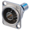 CONECTOR BNC DOBLE HEMBRA CHASIS NEUTRIK NBB75DFI