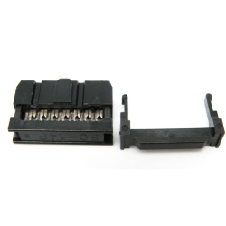 CONECTOR IDC HEMBRA 14 P CABLE PLANO