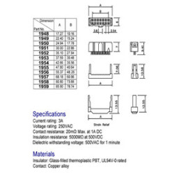 CONECTOR IDC HEMBRA AEREA 26P