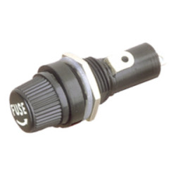 PORTAFUSIBLE EMPOTRAR 6X32mm FASTON