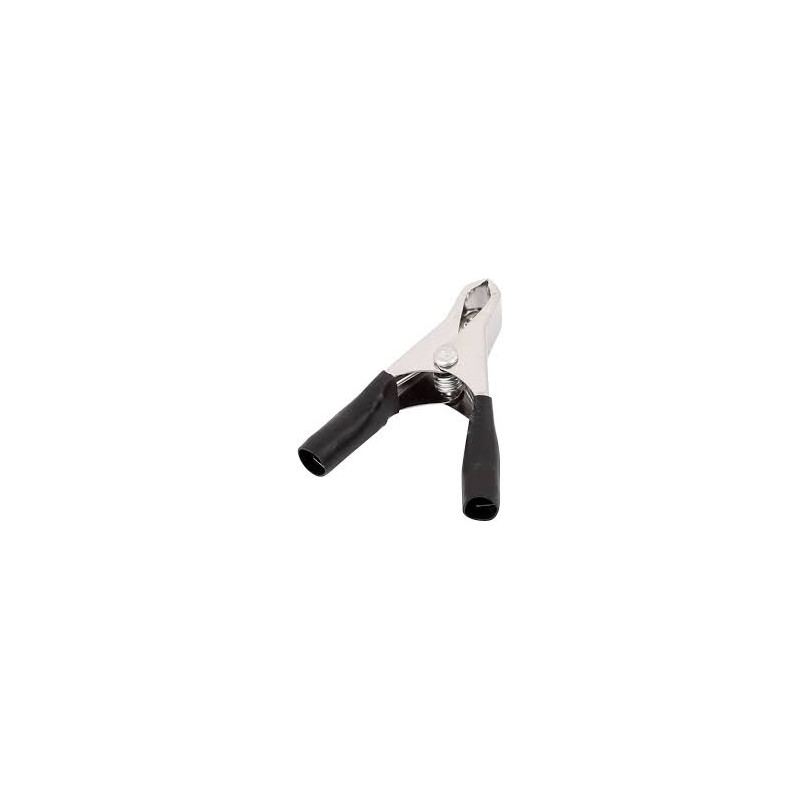 PINZA COCODRILO 15A 19MM NEGRA