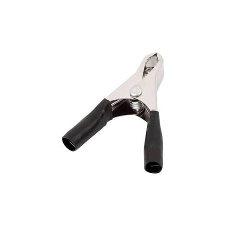 PINZA COCODRILO 15A 19MM NEGRA