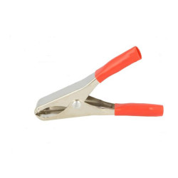 PINZA COCODRILO 15A 19MM ROJA