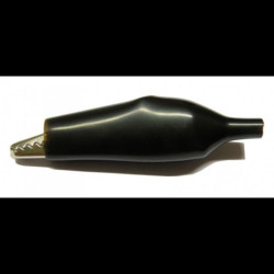 PINZA COCODRILO PEQUEÑA 45mm FUNDA NEGRA