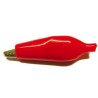 PINZA COCODRILO PEQUEÑA 45mm FUNDA ROJA