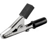 PINZA COCODRILO 55mm ORIFICIO 4mm NEGRA