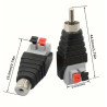 CONECTOR  HEMBRA RAPIDO DE RCA PARA AUDIO