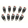 CONECTOR  HEMBRA RAPIDO DE RCA PARA AUDIO