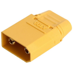 CONECTOR AEREO XT90H MACHO CUBRECABLES