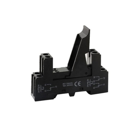 ZOCALO RELE 2 CONTACTOS RT78625 5mm 300VCA 16A