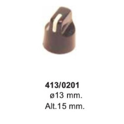 BOTON POTENCIOMETRO Ø 13mm ALTO 15mm