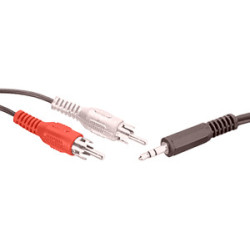 CABLE JACK 3 5 ST  A 2 RCA M 1 5M 