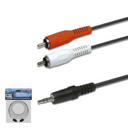 CABLE 2 RCA JACK 3 5 ESTEREO 10M 
