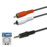 CABLE 2 RCA JACK 3 5 ESTEREO 10M 