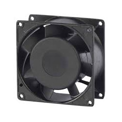 VENTILADOR 80X80X38 METAL 26CFM 150MM 230V