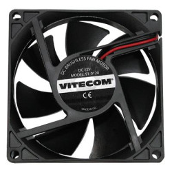 VENTILADOR 80X80X25  DC12V 40CF