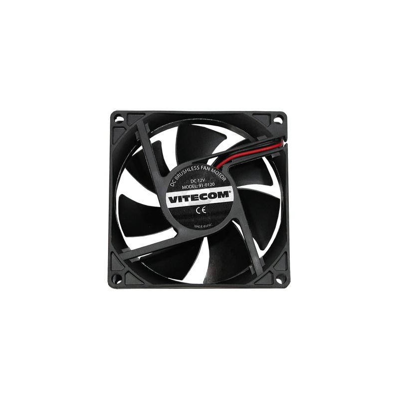 VENTILADOR 80X80X25 DC12V 40CF VENTILADOR 80X80X25 DC12V 40CF